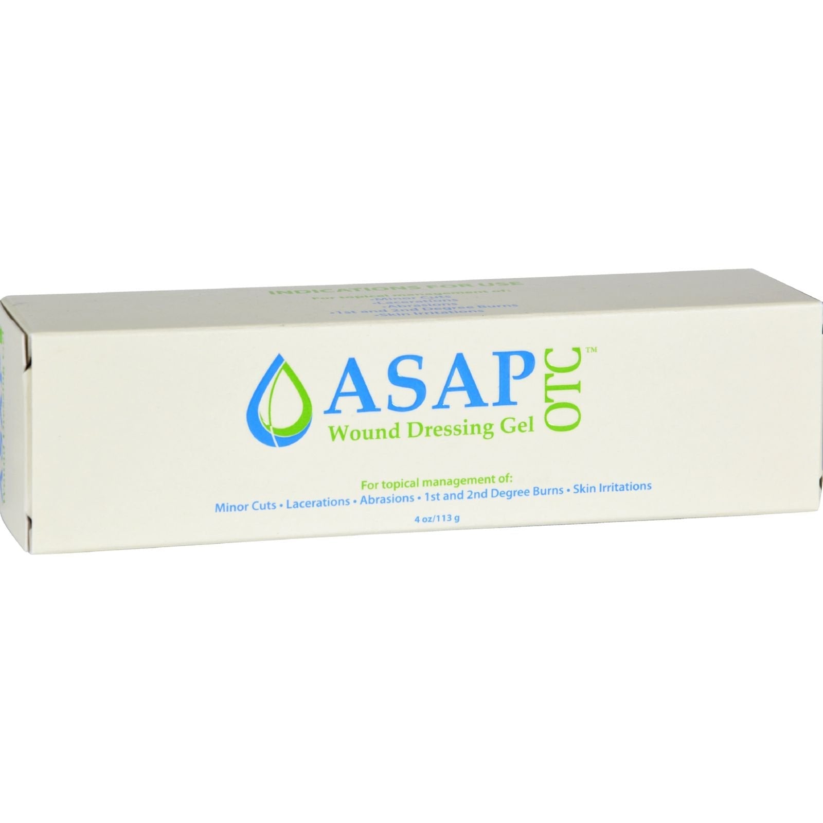 ASAP OTC Wound Dressing Gel by American Biotech Labs | SilverSol Ag₄O₄ 24 ppm Healing & Soothing Gel | 4 Oz