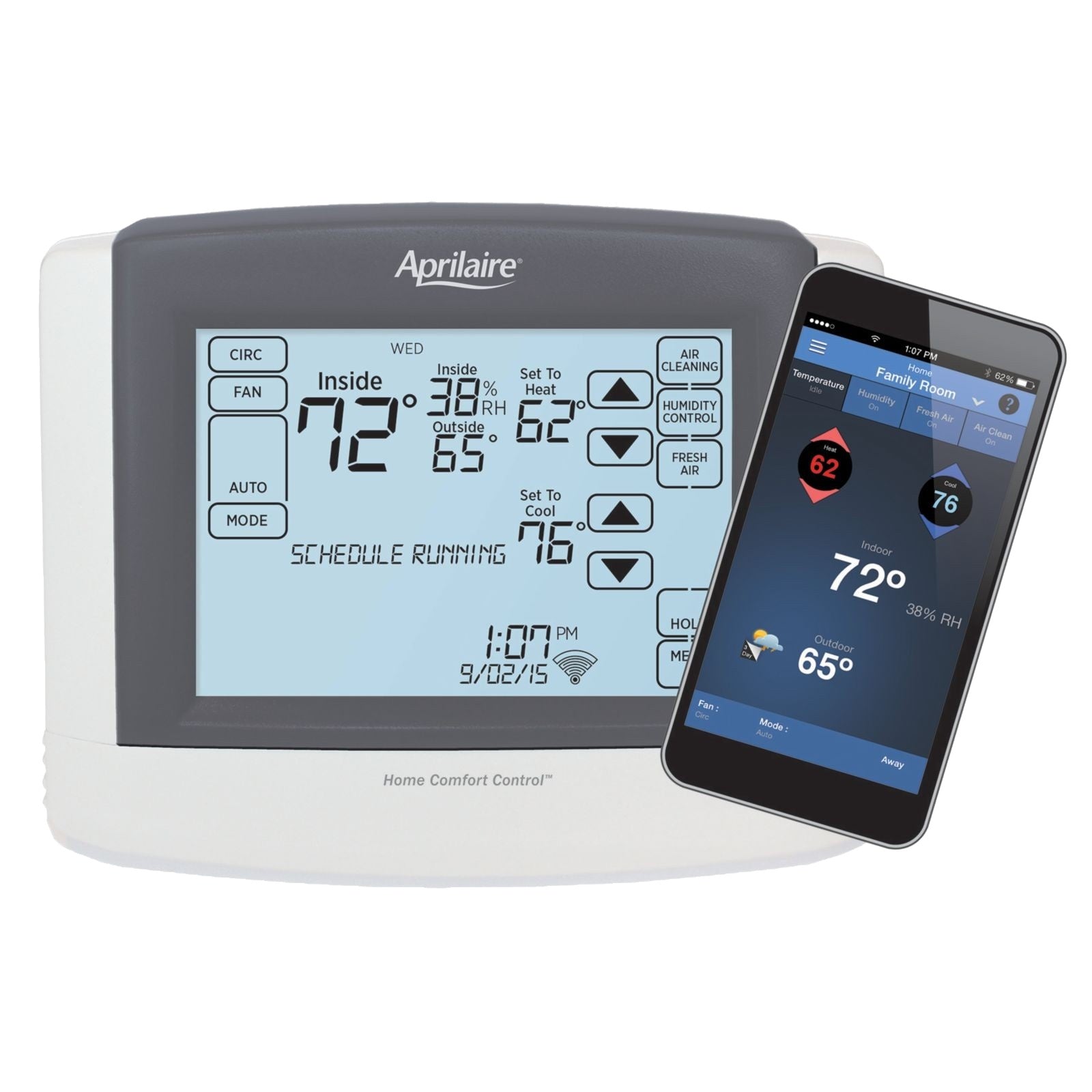 Aprilaire 8910W - Wi-Fi Thermostat With Iaq Control
