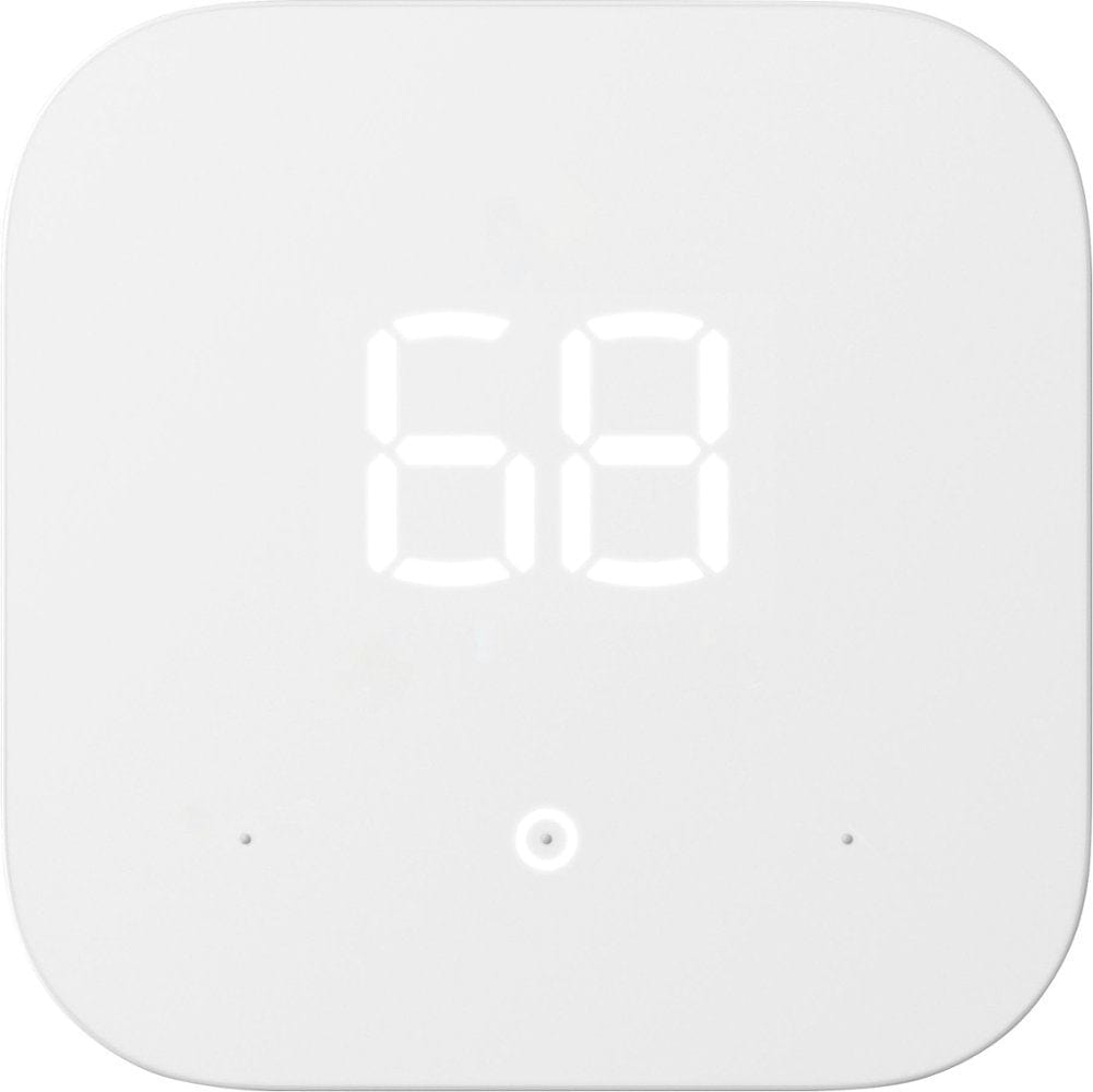 Amazon B08J4C8871 Smart Programmable Thermostat without C-Wire Adapter, White