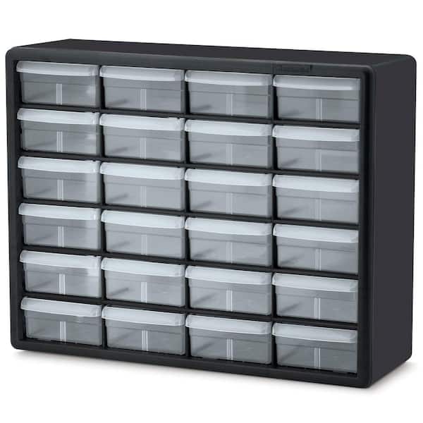 24-Compartment Large Dividable Drawers Small Parts Organizer