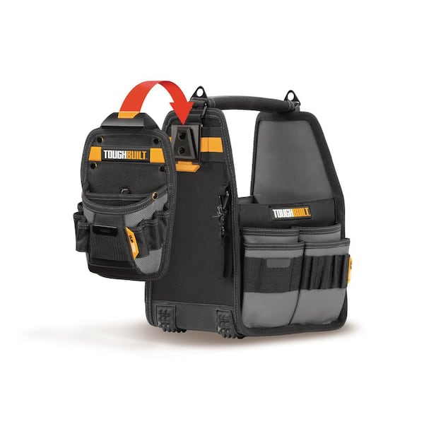 31-Pocket ClipTech Tote & Pouch Tool Bag Heavy Duty