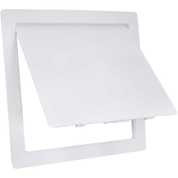 12" x 12" Wall Access Panel Door Removable Hinged, White